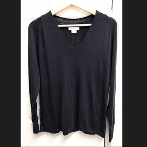 Navy long sleeved sweater